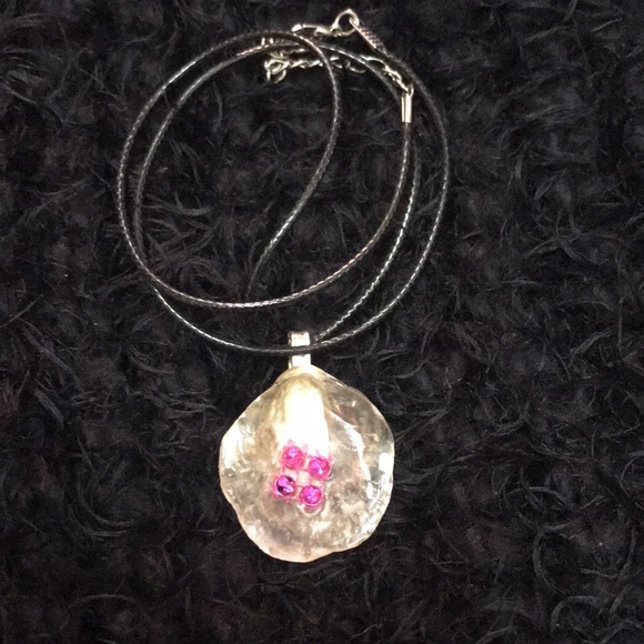 Exclusive Seashell Original Unique Rare One of a Kind Handmade Necklace - Picture 14 of 16